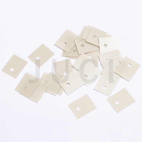 Perforated Aluminum Nitride Ceramic Substrate