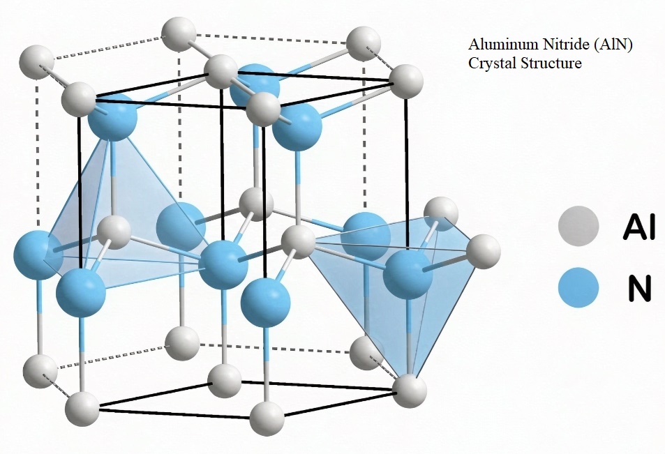 AlN molecular structure